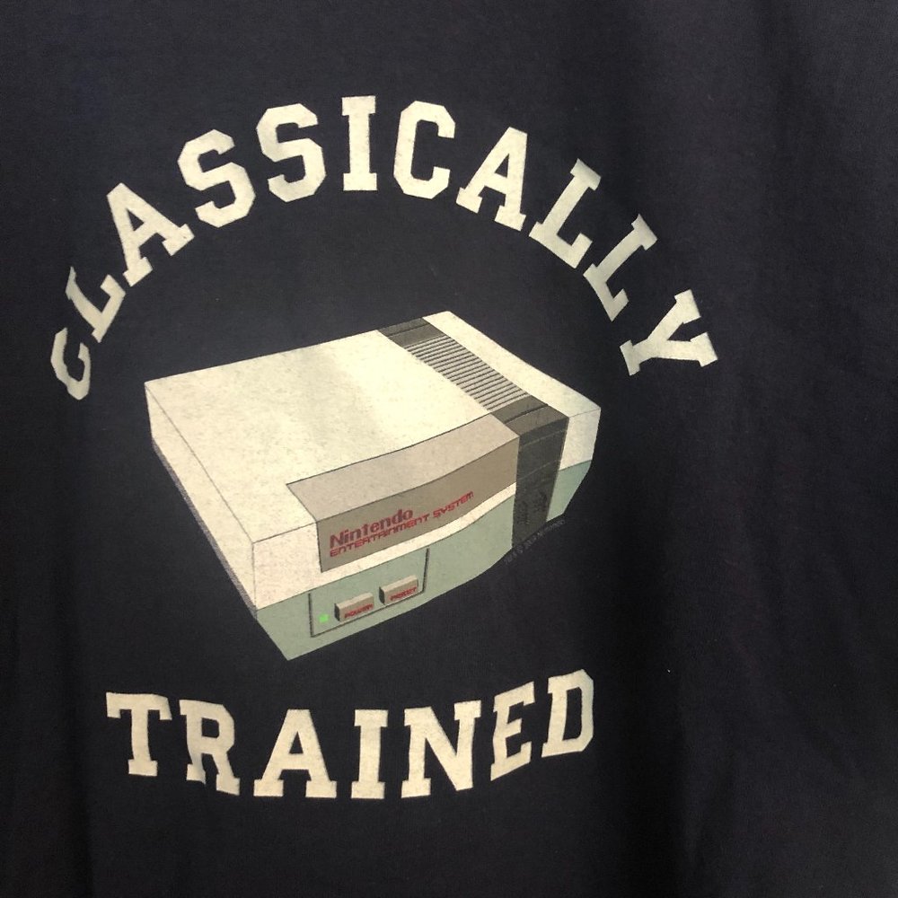 "Classically Trained" Nintendo Nes Tee - image 2
